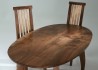 Image 2 of Dining table and chairs in Walnut - Click to expand